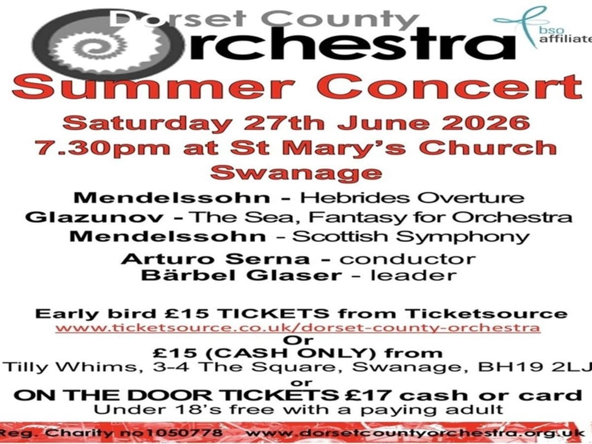 Dorset County Orchestra Summer Concert - Image 1