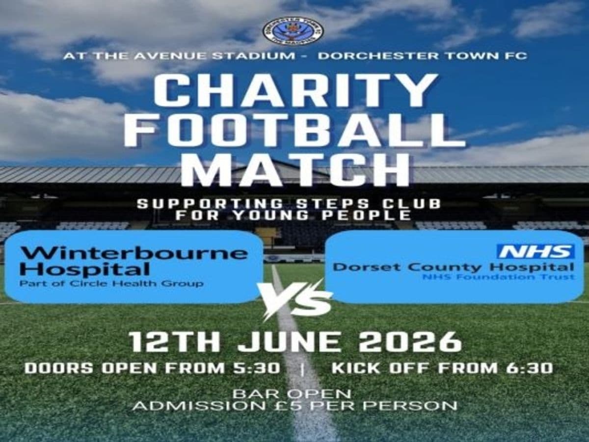 Charity Football Match - The Dorchester Hospital Derby - Image 1