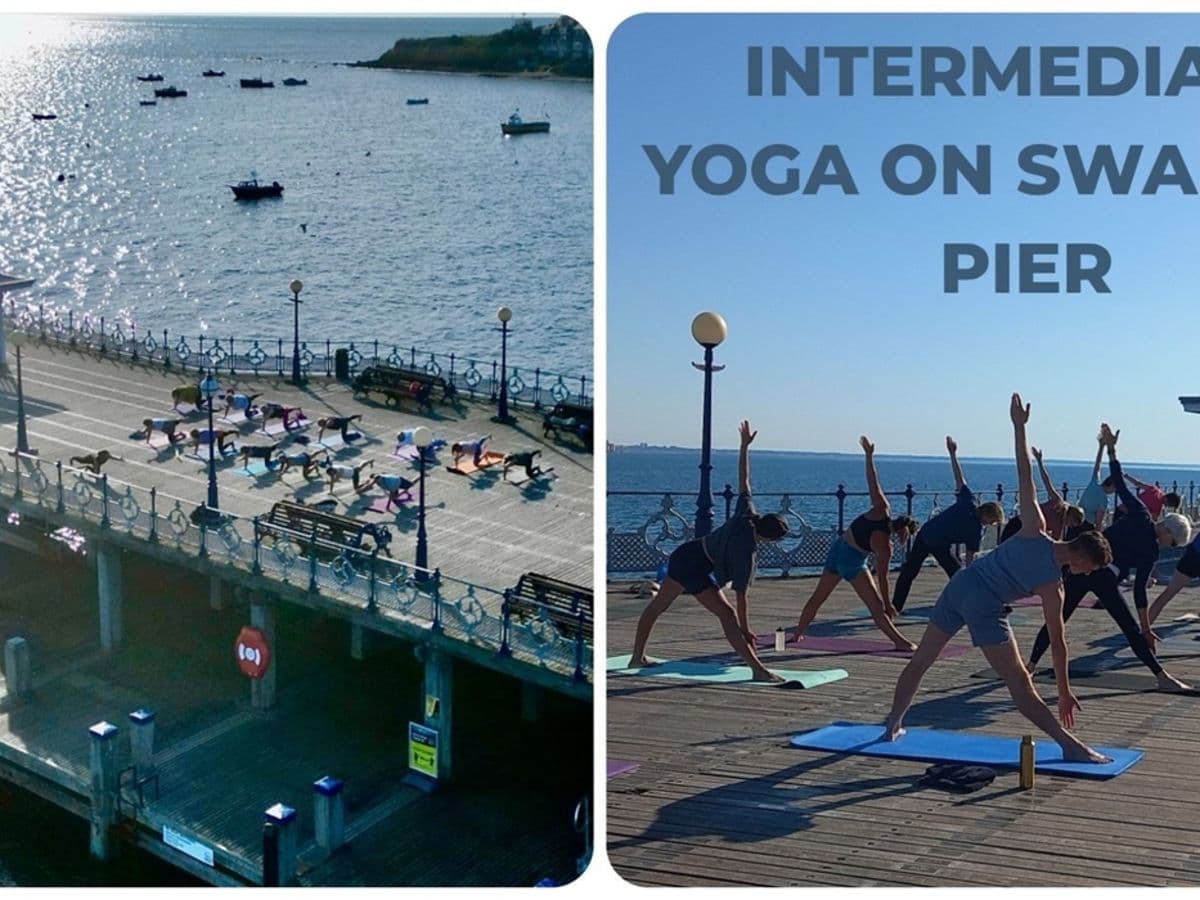 Intermediate Yoga on Swanage Pier - Image 1